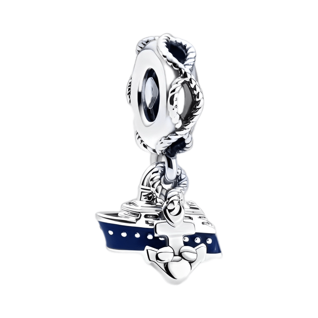 Disney Mickey Mouse Cruise Ship Dangle Charm