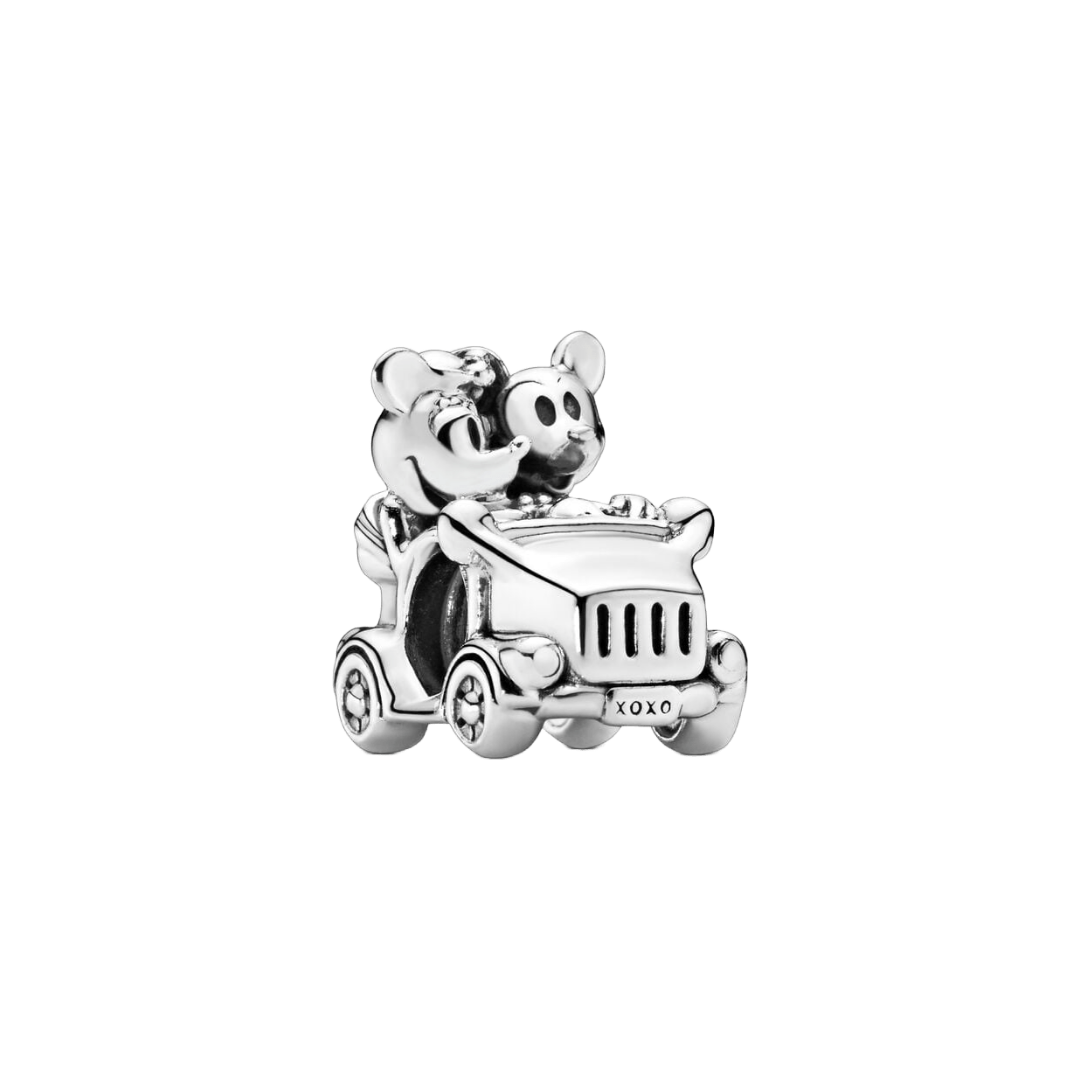 Disney Mickey and Minnie Love Car Charm