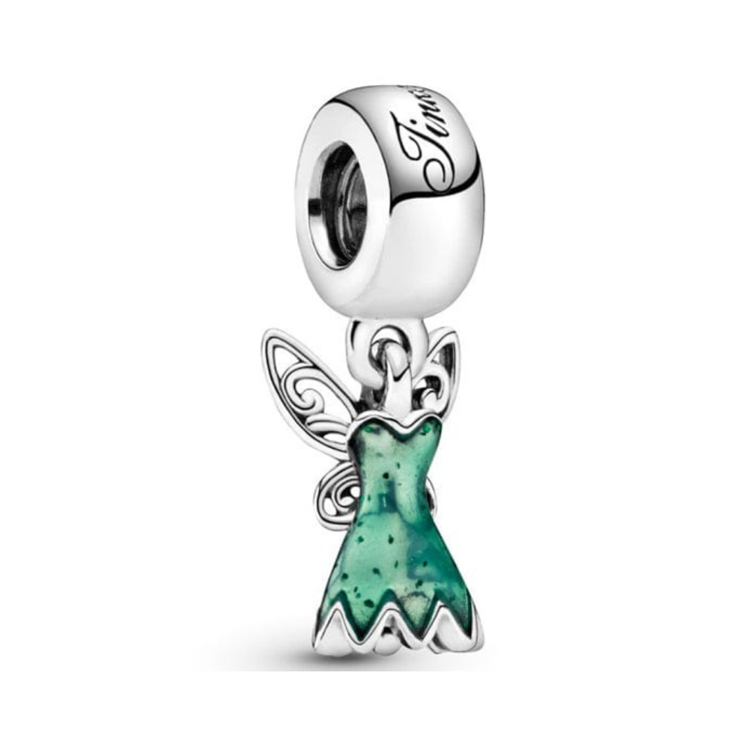 Disney Tinker Bell Dress Dangle Charm