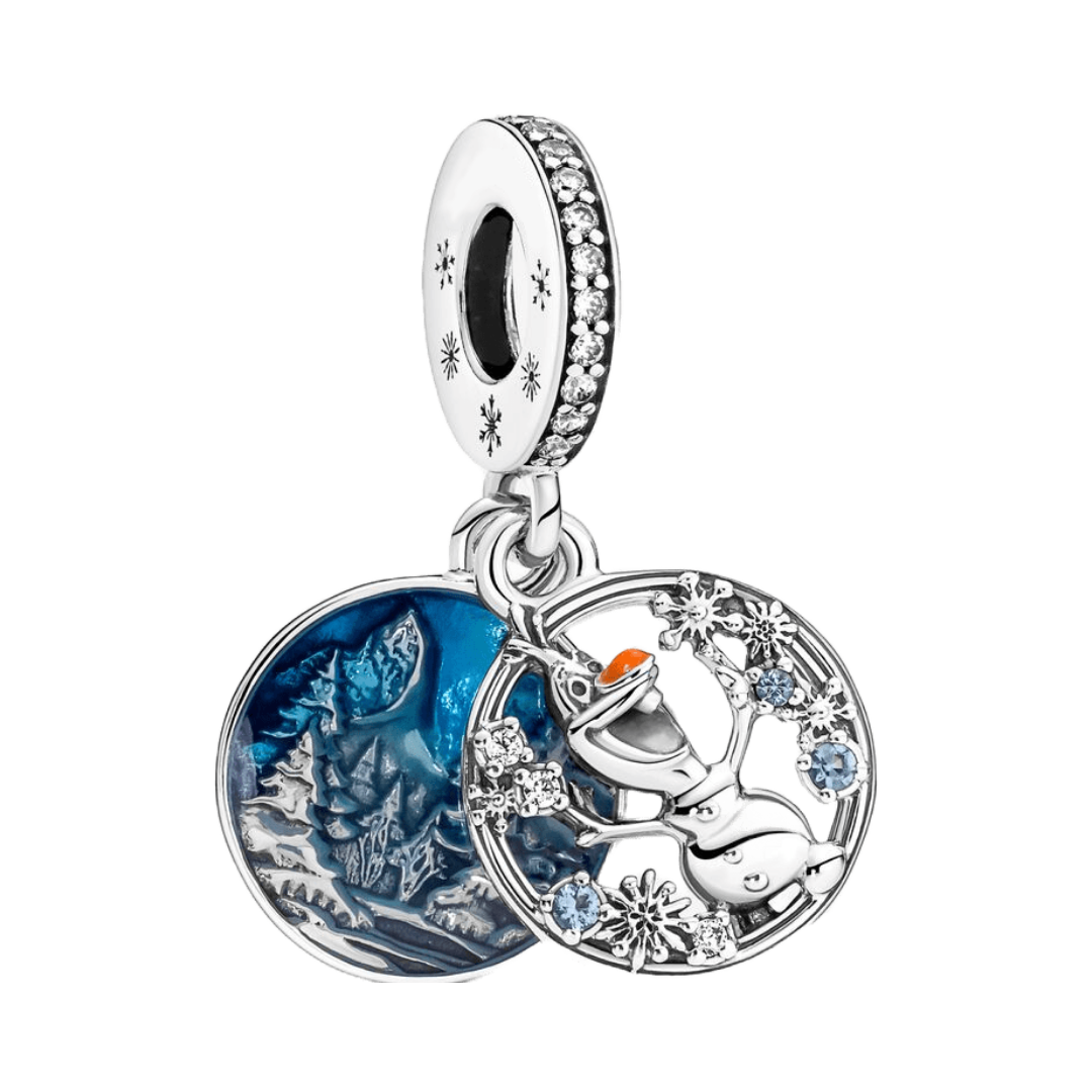 Disney Frozen Olaf Snowy Dangle Charm