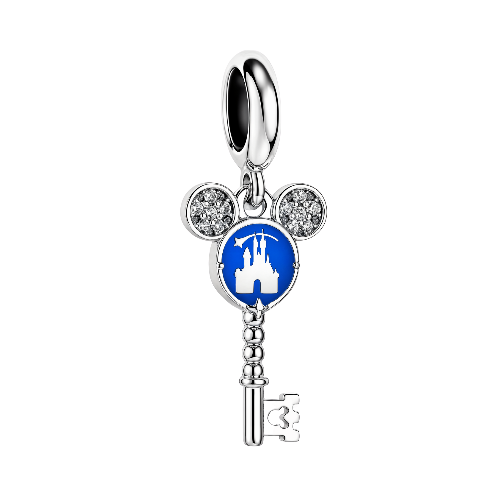 Disney Castle Key Dangle Charm
