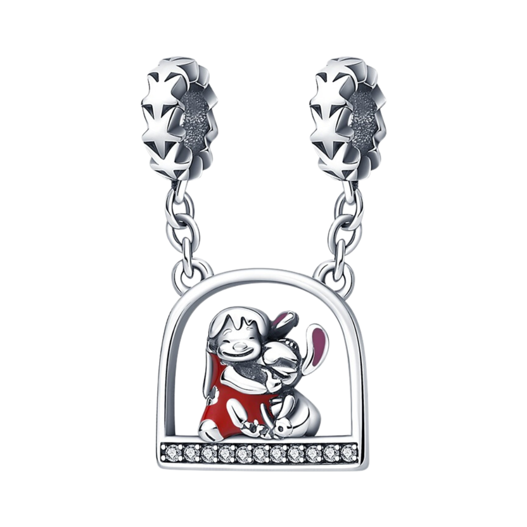 Disney Lilo and Stitch Hug Dangle Charm
