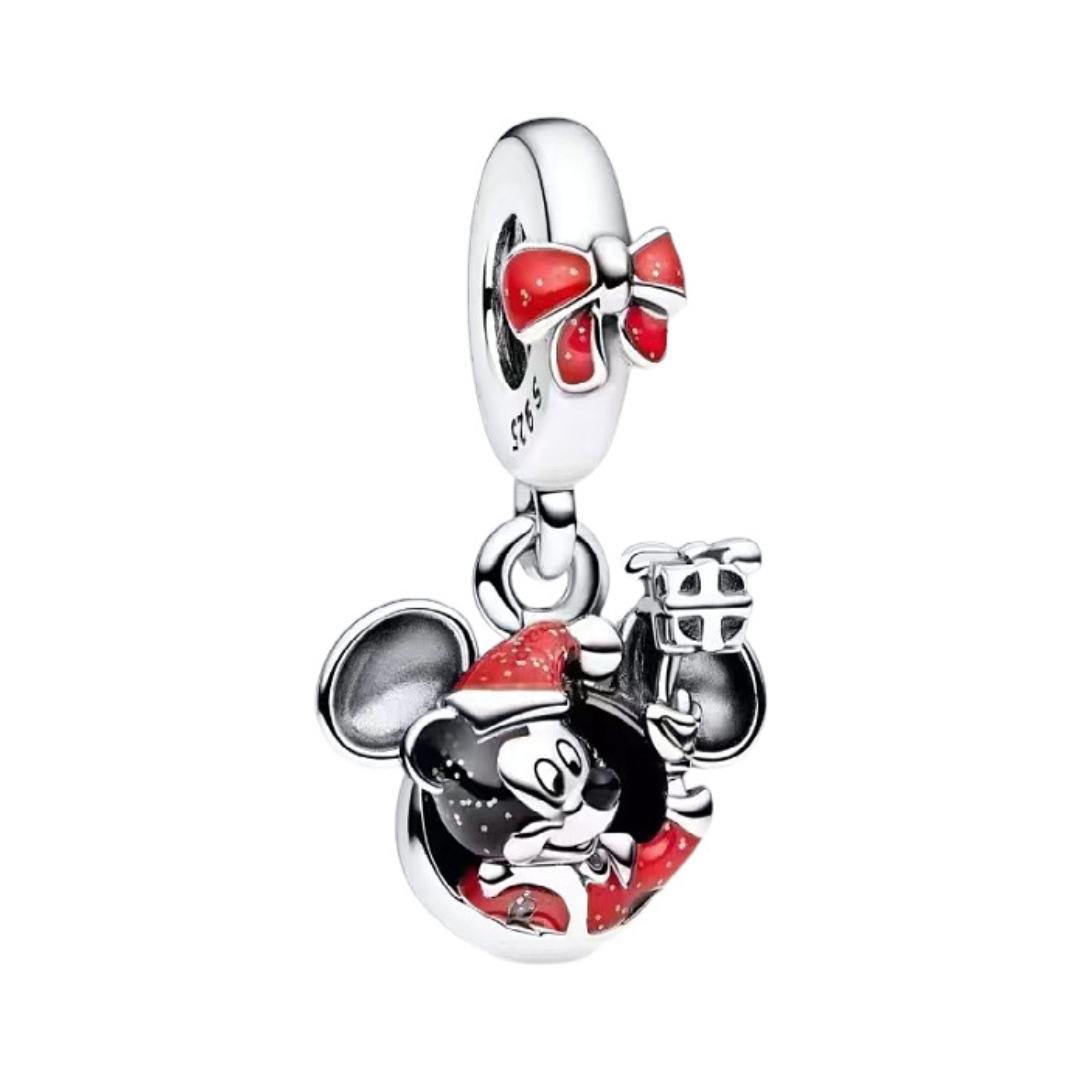 Disney Mickey Mouse Christmas Dangle Charm
