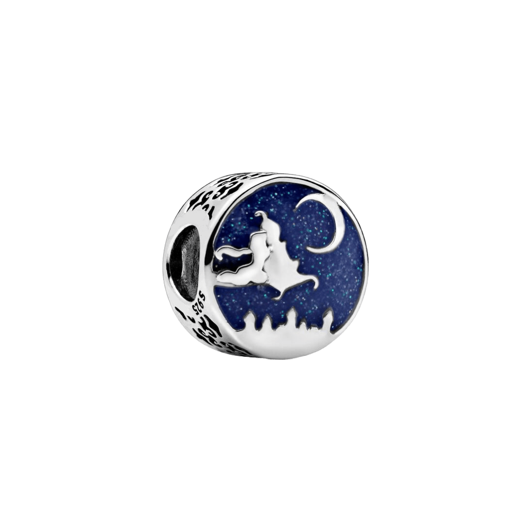 Disney Aladdin and Jasmine Magic Carpet Charm