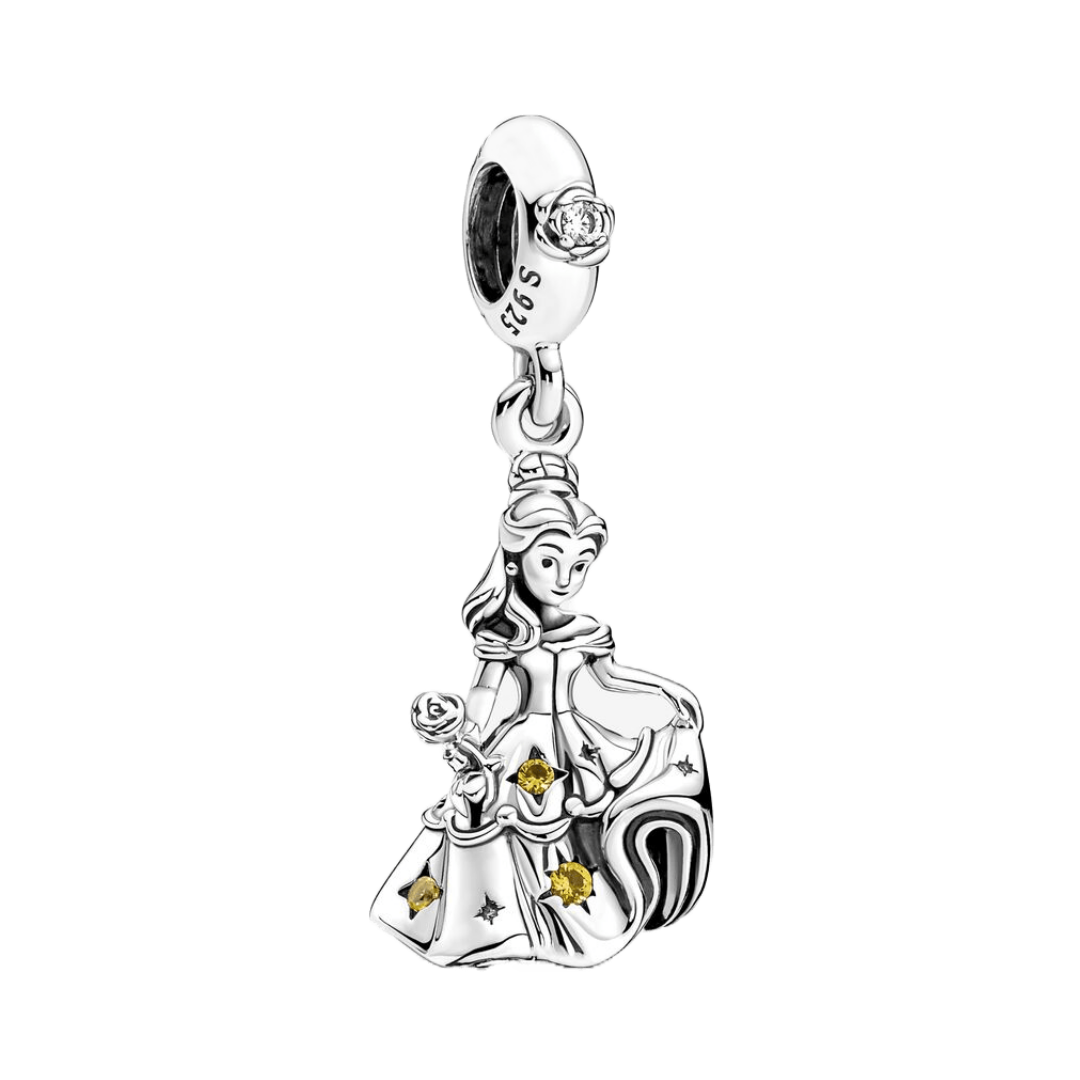 Disney Beauty and the Beast Dancing Belle Dangle Charm