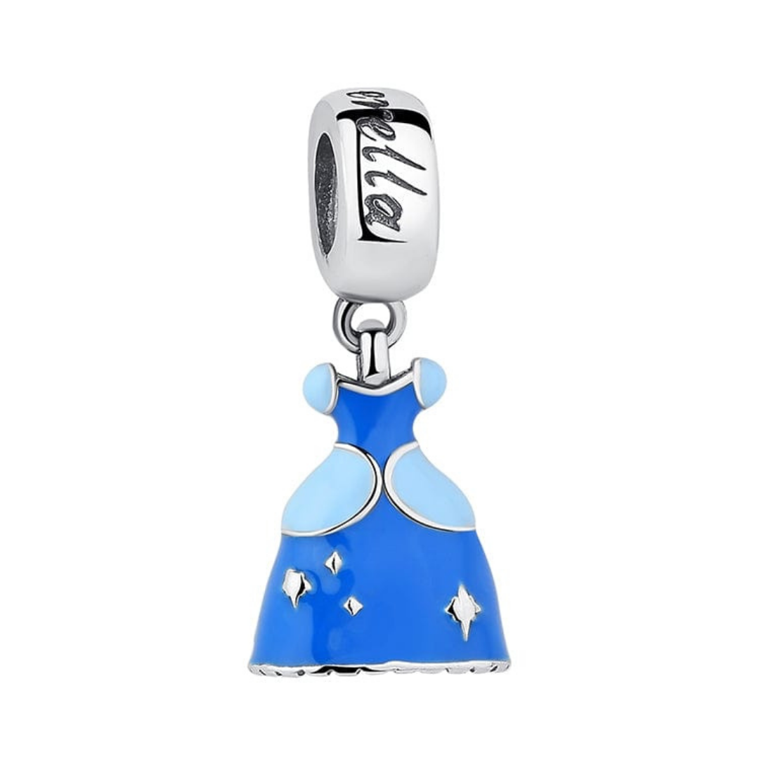 Disney Cinderella Ball Gown Dress Dangle Charm