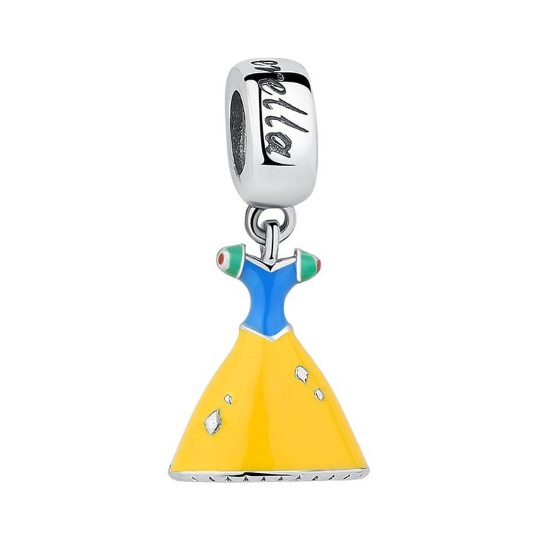 Disney Snow White Dress Dangle Charm