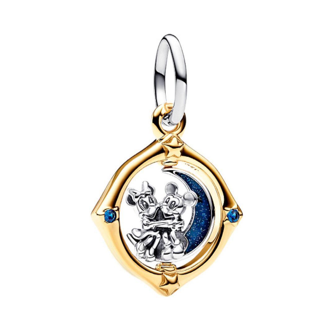 Disney Mickey and Minnie Moonlit Love Dangle Charm