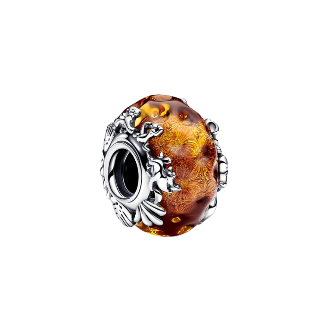 Disney Lion King Murano Glass Charm