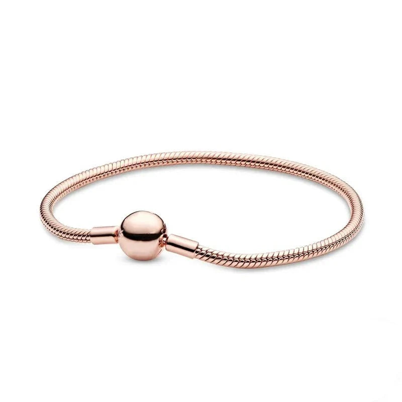 Exclusive Rose Gold Charm Bracelet