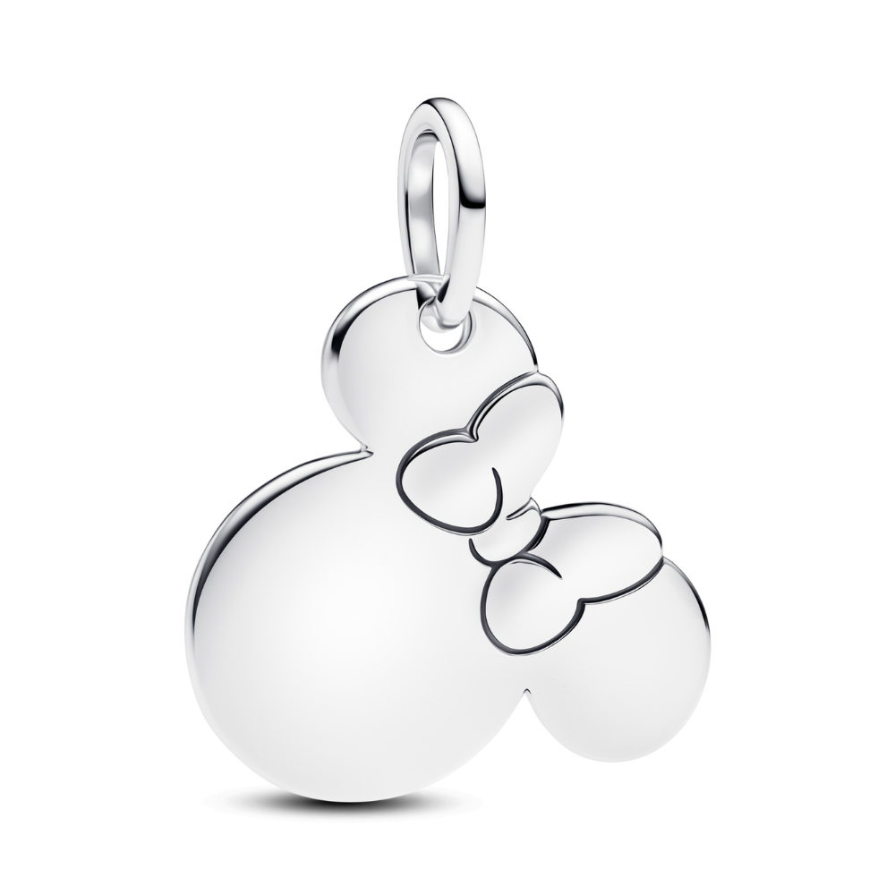 Disney Minnie Mouse Silhouette Pendant Charm