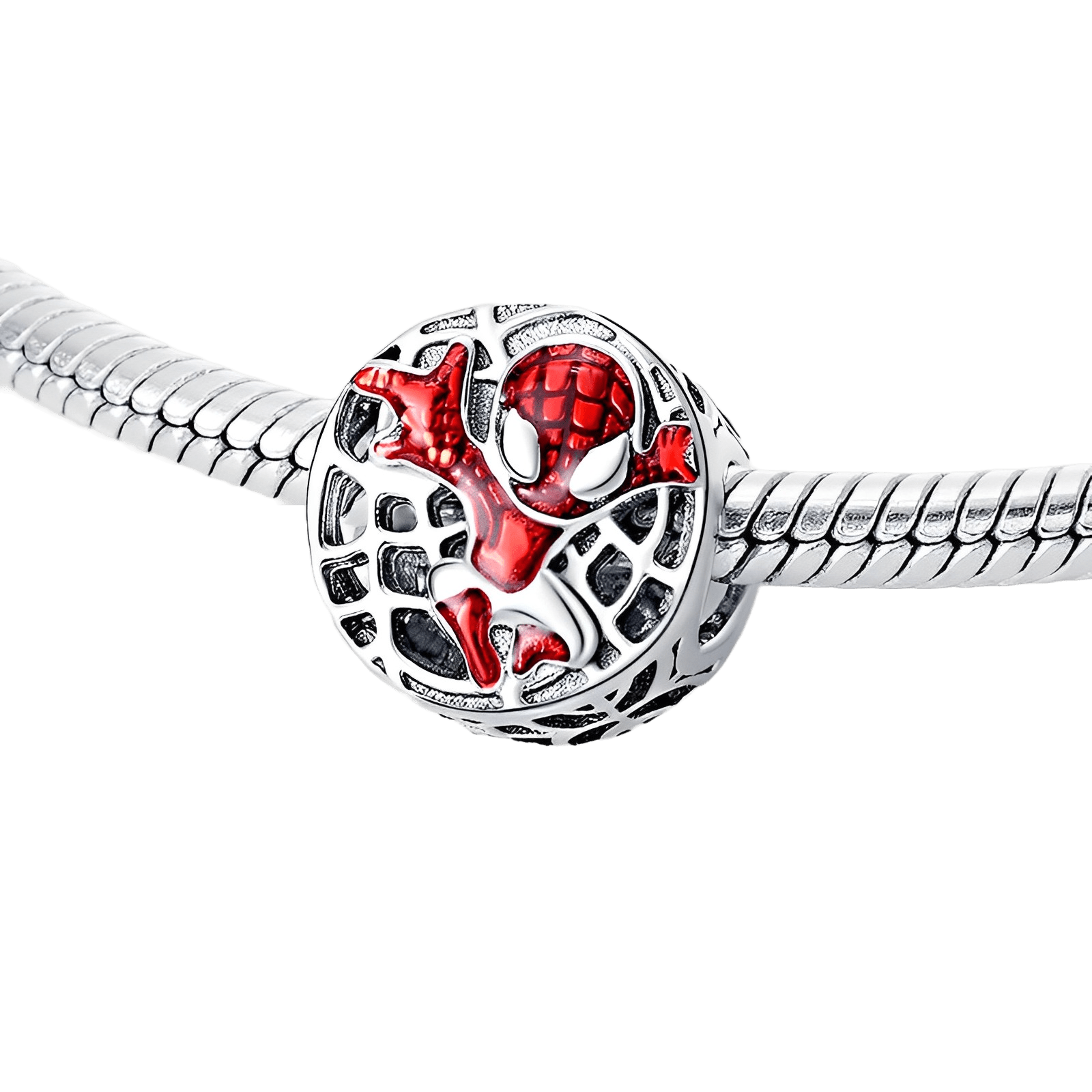 Marvel Spider-Man Soaring City Web Charm