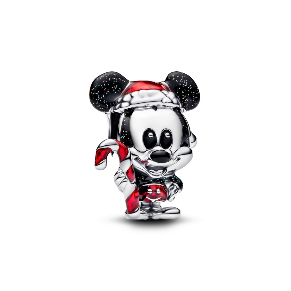 Disney Mickey Mouse Christmas Candy Cane Charm