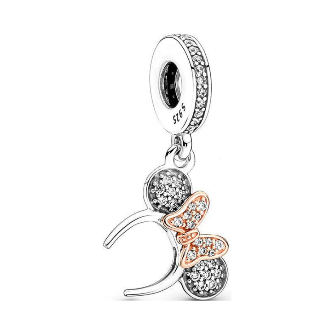 Disney Minnie Mouse Sparkling Headband Dangle Charm
