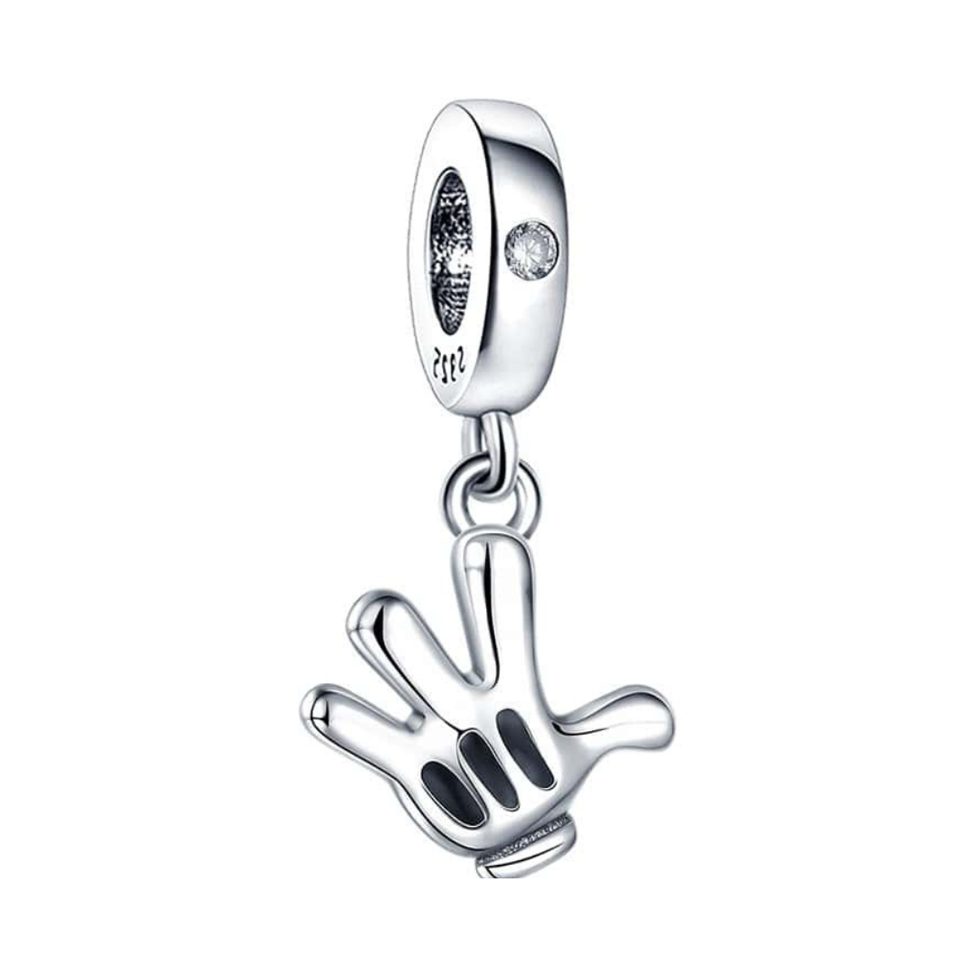 Disney Mickey Mouse Glove Dangle Charm
