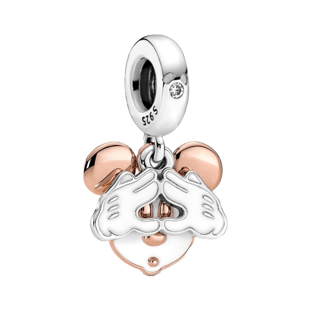 Disney Mickey Mouse Double Dangle Charm