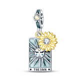 The Sun Tarot Card Dangle Charm