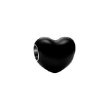 Eternal Black Heart Charm