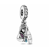 Disney Mulan Be Strong Dangle Charm