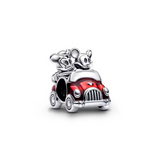 Disney Mickey and Minnie Red Car Charm