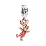 Disney Winnie the Pooh Piglet Dangle Charm