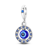 Turkish Blue Evil Eye Round Dangle Charm