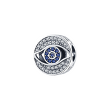 Halo Evil Eye Round Charm