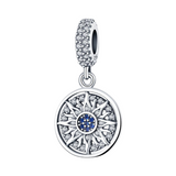 Radiant Sun Mandala Dangle Charm