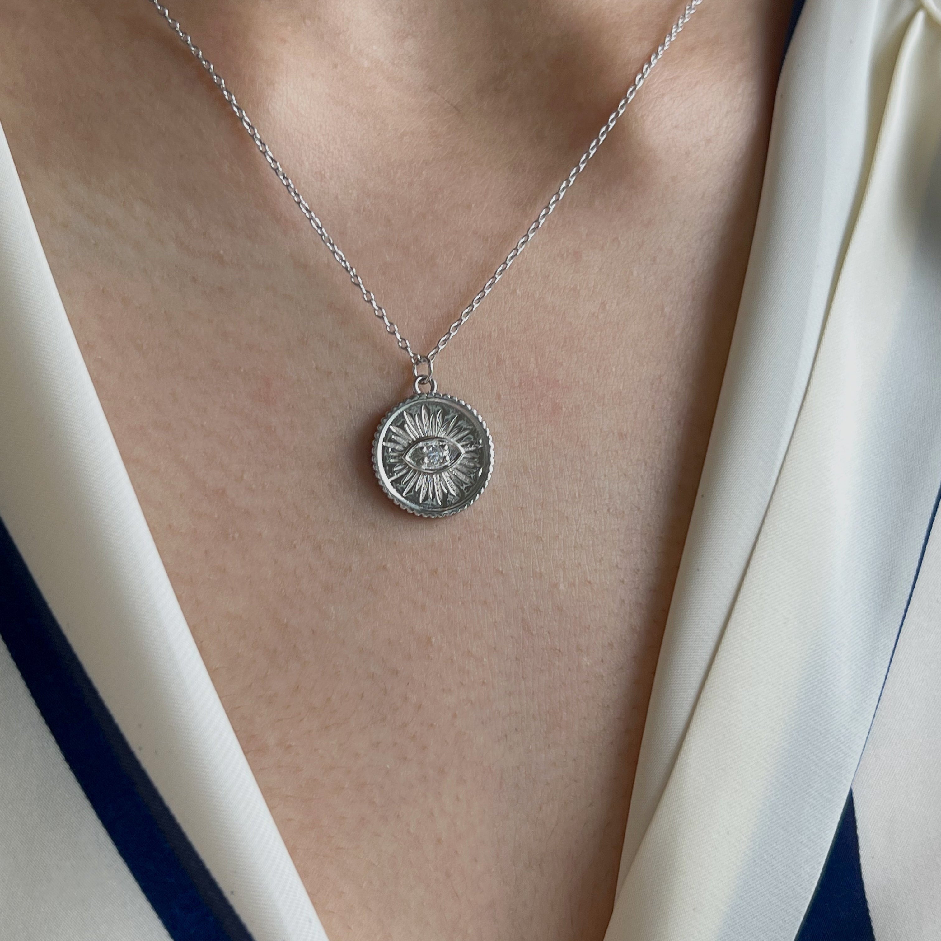 Diamond Eye Necklace