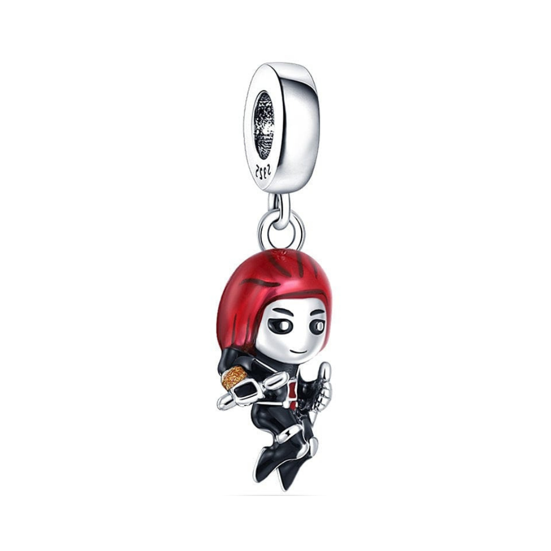 Marvel Black Widow Dangle Charm