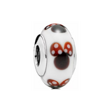 Disney Minnie Mouse Murano Glass Charm