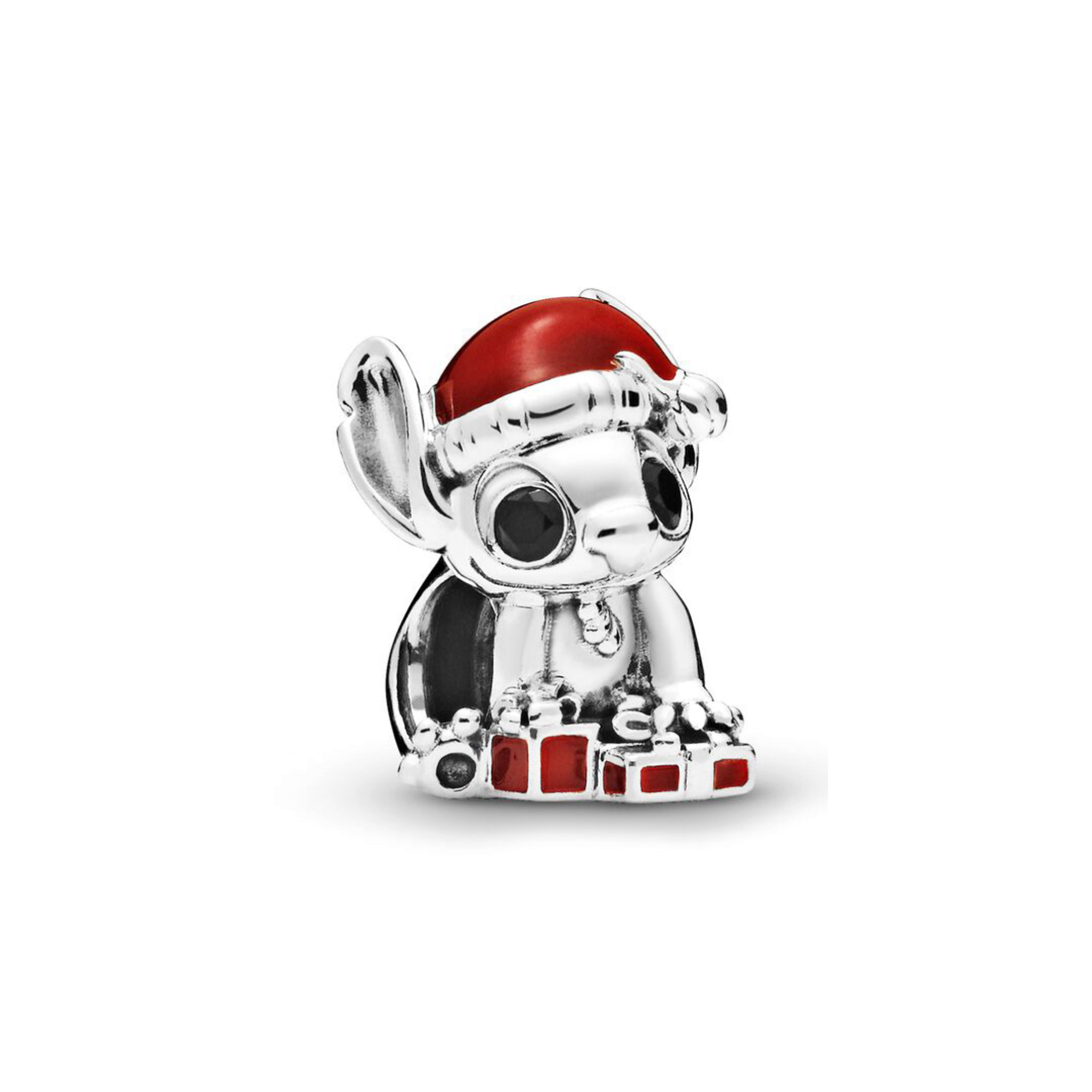 Disney Lilo and Stitch Christmas charm