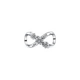 Floral Infinity Love Charm