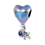 Dream Beyond Floating Astronaut Dangle Charm