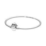 Disney Lilo and Stitch Biting Clasp Bangle Bracelet