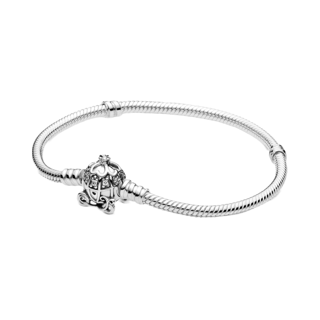Disney Cinderella Pumpkin Coach Snake Chain Bracelet