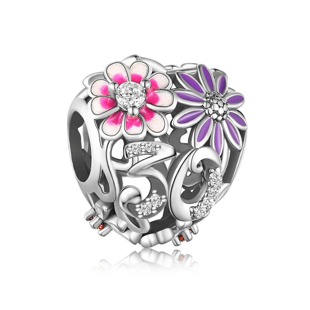 30th Birthday Bloom Charm