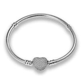 Heart Snake Bone Bracelet
