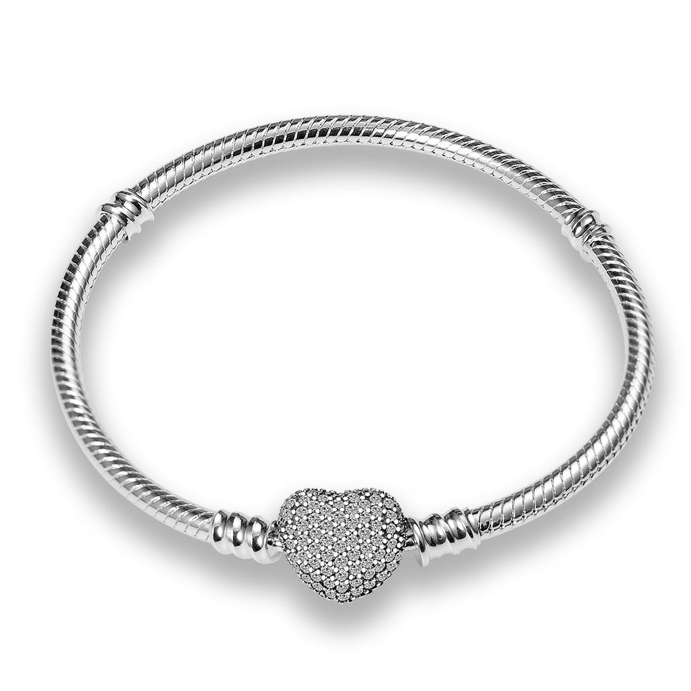 Heart Snake Bone Bracelet
