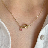 Tie the Knot Necklace