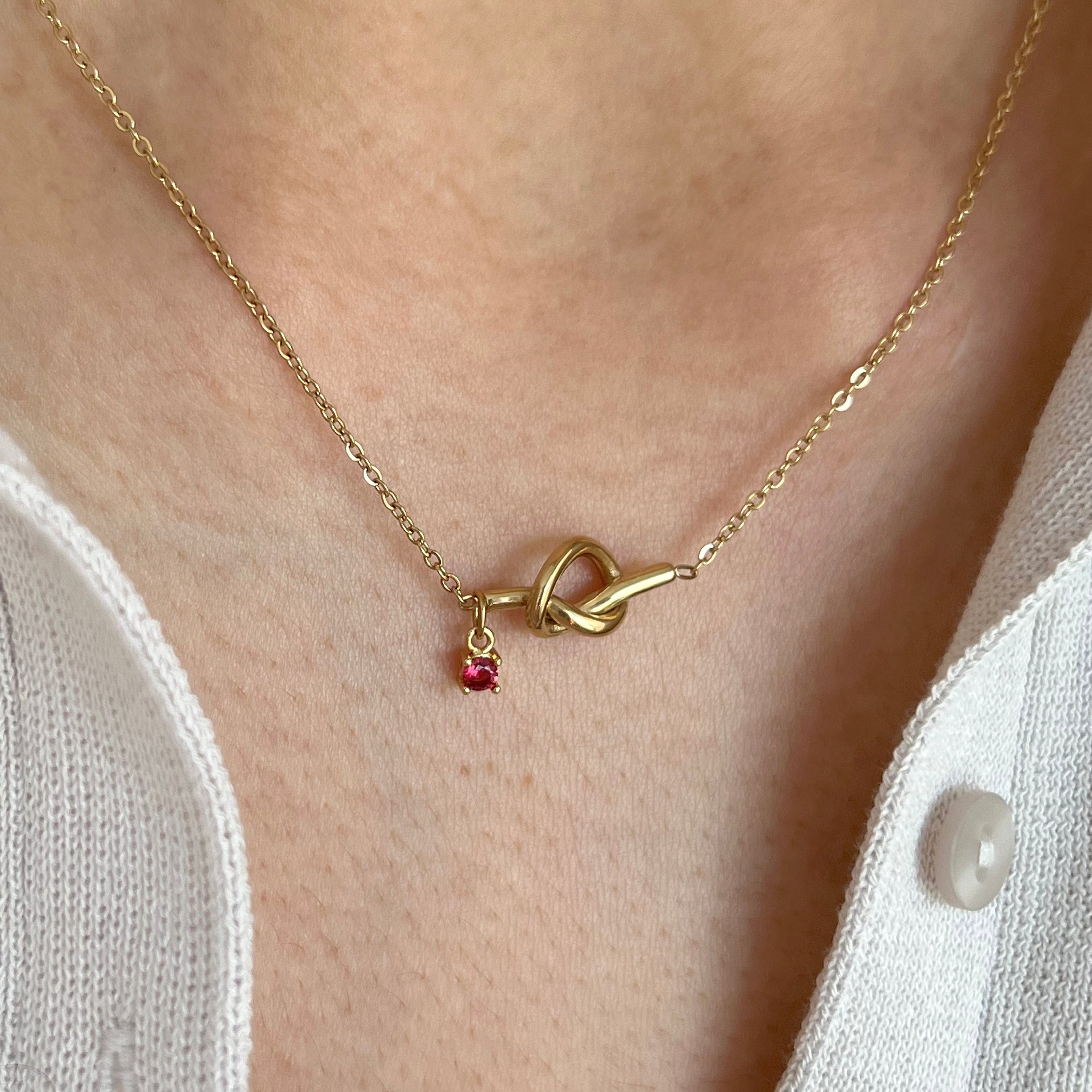 Tie the Knot Necklace