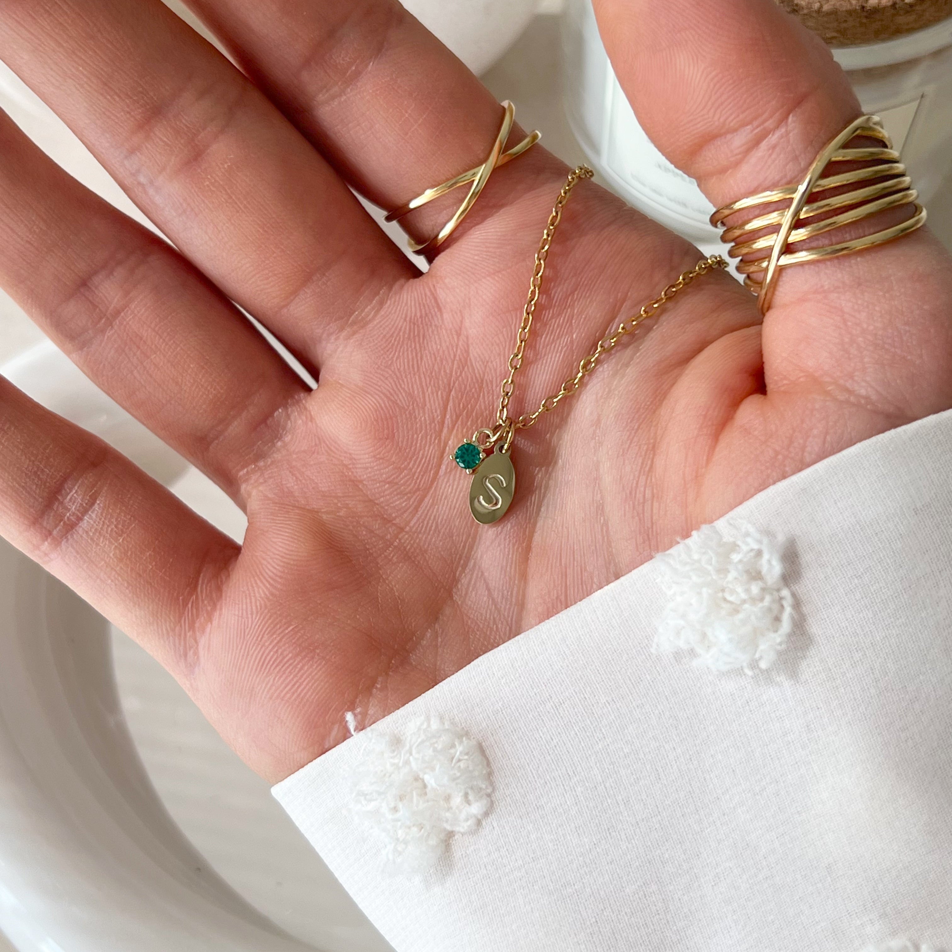 Petite Initial Necklace