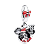 Disney Mickey Mouse Christmas Dangle Charm