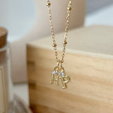 Initial Charm Necklace