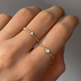 Dainty Chain Ring