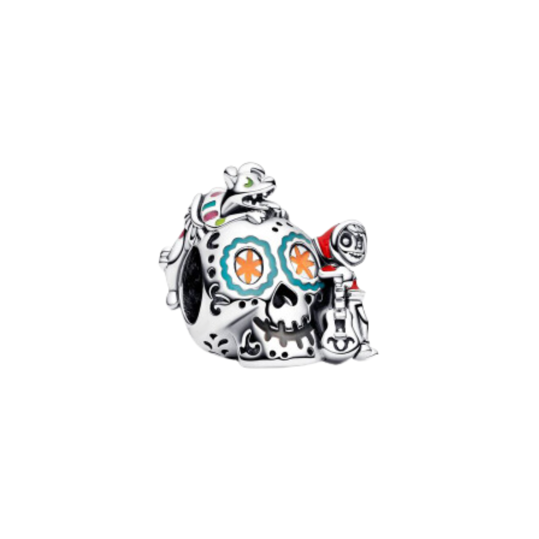 Disney Coco Sugar Skull and Miguel Charm