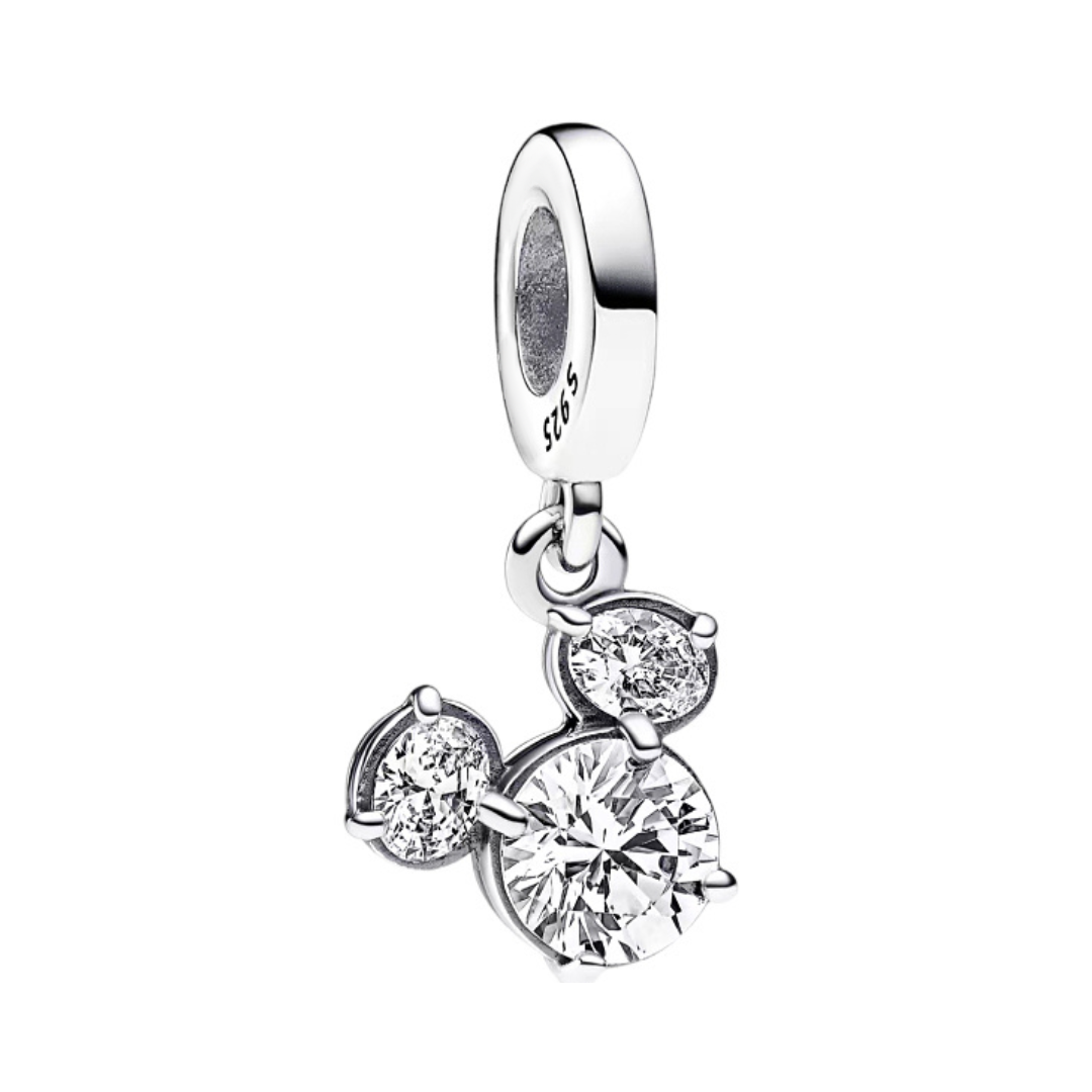 Disney Mickey Mouse Sparkle Dangle Charm