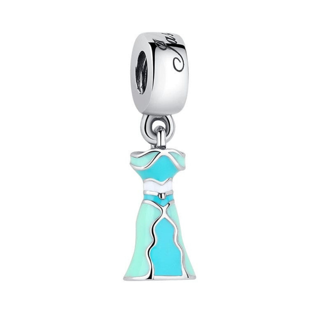 Disney Aladdin Princess Jasmine Dress Dangle Charm