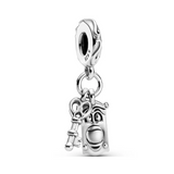 Disney Alice in Wonderland Key and Door Knob Dangle Charm