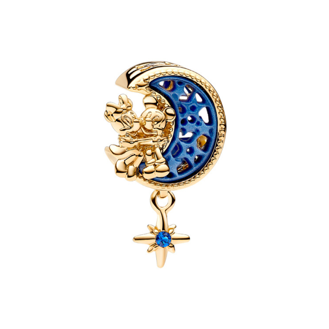 Disney Mickey and Minnie Moonlight Dangle Charm